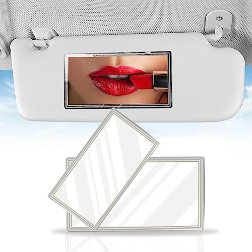 gunhunt Pack2 Car Visor Mirrors Makeup Mirror for Car