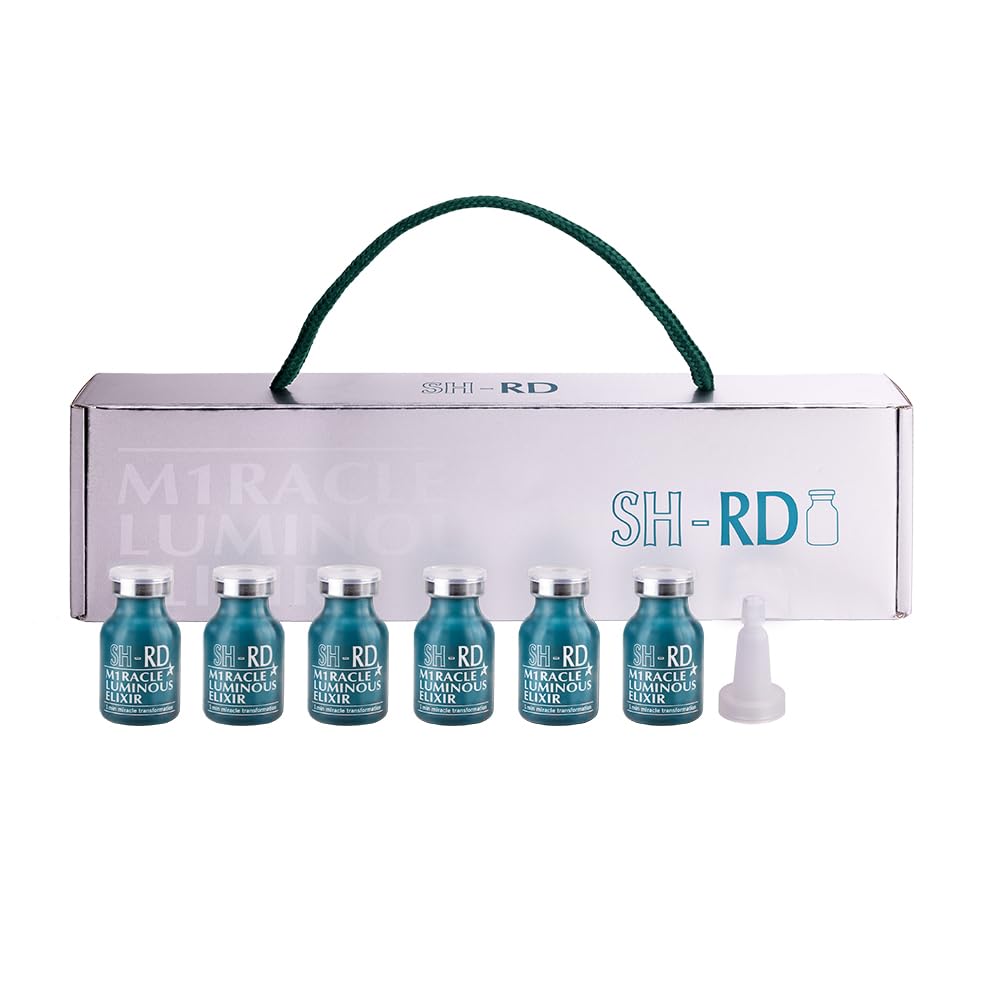 SH-RD Miracle Luminous Elixir | 1-Min Deep Conditioner for Dry, Damaged Hair | Hair Mask for Bleached, Permed, Color-Treated Hair | Fast-Absorbing Water-Lotion Formula – 10ml x 6 Packs