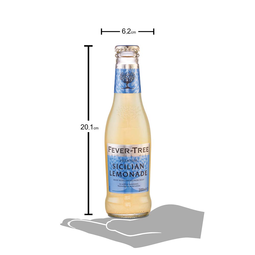 Fever Tree Fever Tree Premium Sicilian Lemonade Pack de 4 Botellas 20cl - 4800 ml