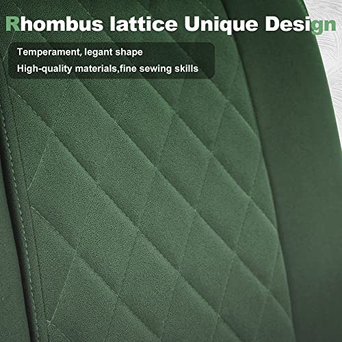 Misolant Executive Chair, Big And Tall Office Chair, Office Chair, Office Desk Chair,Fabric Office Chair Ergo Chair With Adjustable Height, High Back Office Chair (Green) #TOP2