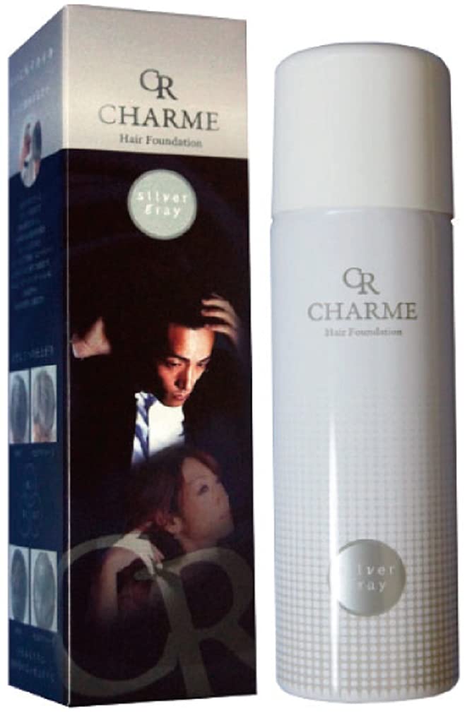 Amazon | TKM シャルム ヘアーファンデーション 80g シルバーグレー