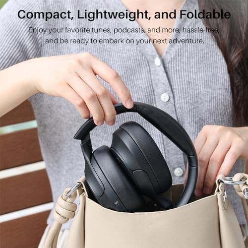 TOZO Hybrid Active Noise Cancelling Headphones, Hi Res Audio - image 9