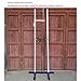 SPXTOM Lightweight Competition Track and Field High Jump Standards, Aluminum, Scale Metric cm, T-Shaped School High Jump Holders, for Primary and Secondary School Pupils
