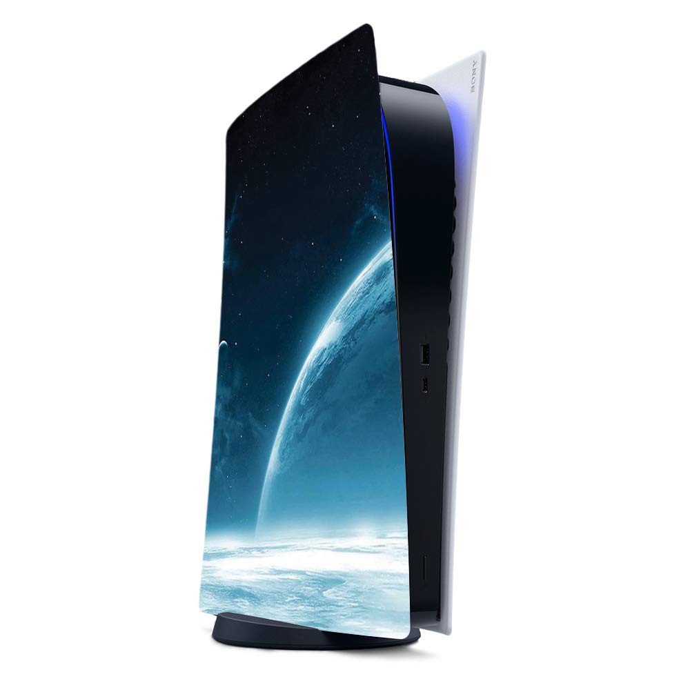MightySkins Gaming Skin for PS5 PlayStation 5 Digital Edition - Outer Space Protective Viny wrap Easy to Apply