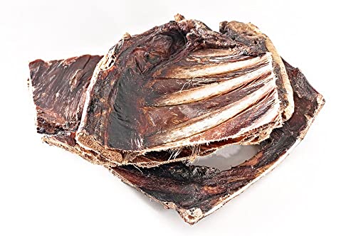 mascota vital - Hirschrippen für Hunde – 100 % natürlich & getreidefrei – Kausnack mit Fleisch & Knochen – Wild-Snack ohne Zusätze – langanhaltender Kauspaß für Allergiker & Sensible Hunde