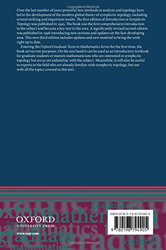 Introduction to Symplectic Topology (Oxford Graduate Texts in Mathematics) - Image 8