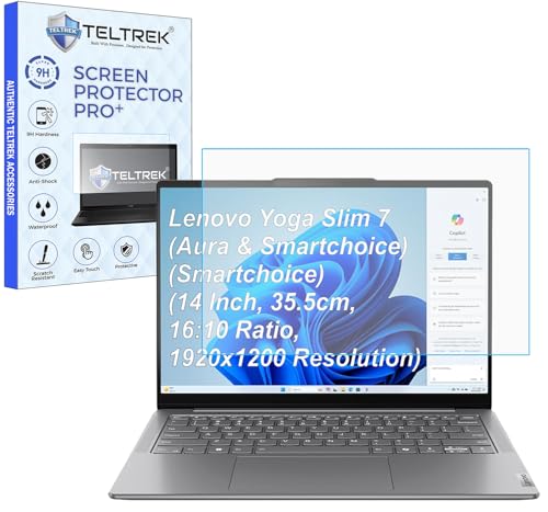 Image of ScreenGuard Compatible With Lenovo Yoga Slim 7 (Aura & Smartchoice) (14 Inch, 35.5cm, 16:10 Ratio, 1920x1200 Resolution Laptop) Screen Protector Not a Tempered Glass,