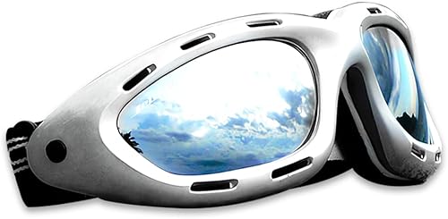 Jettribe Gafas clásicas de moto acuática, montura cromada plateada, embarcaciones PWC, gafas de sol Jetski Racer, gafas de sol flotantes para