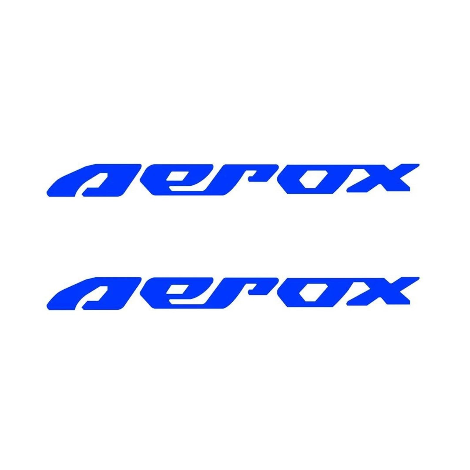 for Aerox Stickers Aerox50 Aerox125 Aerox155 125 155 Motorcycle Fluorescence/Reflective Sticker Waterproof Decal(Blue,2cm*20cm)