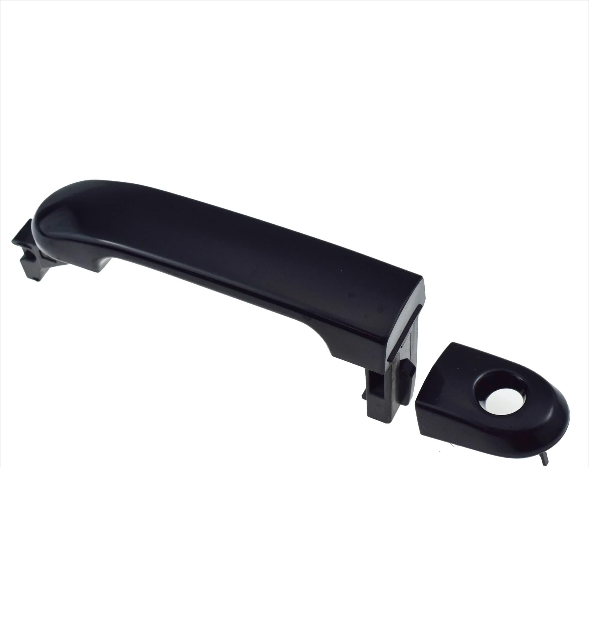 Poignée porte extérieure Tiida noire de rechange pour carrosserie auto 2008 2009 2010 2011