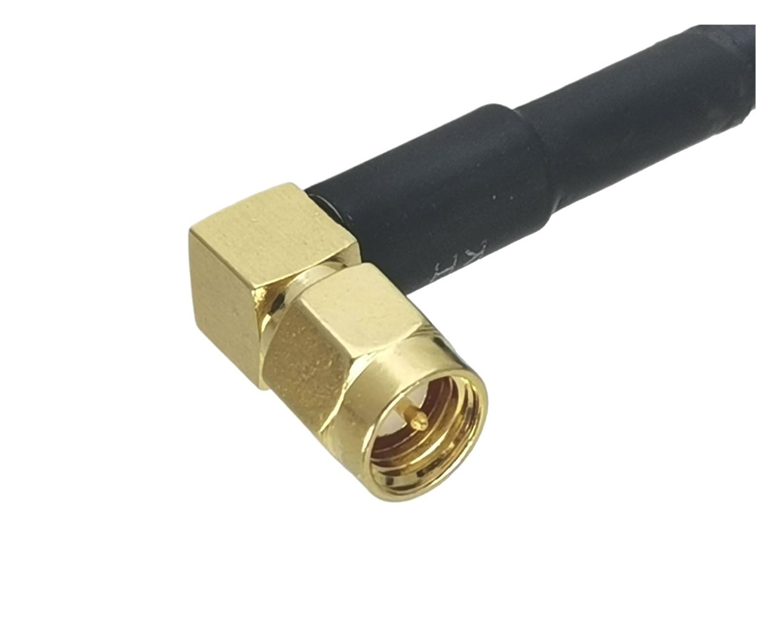 1 Pz RG58 SMA Spina Maschio RA ad angolo retto Connettore RF Coassiale Jumper Cavo A Treccia 4 pollici ~ 50 M(30M)
