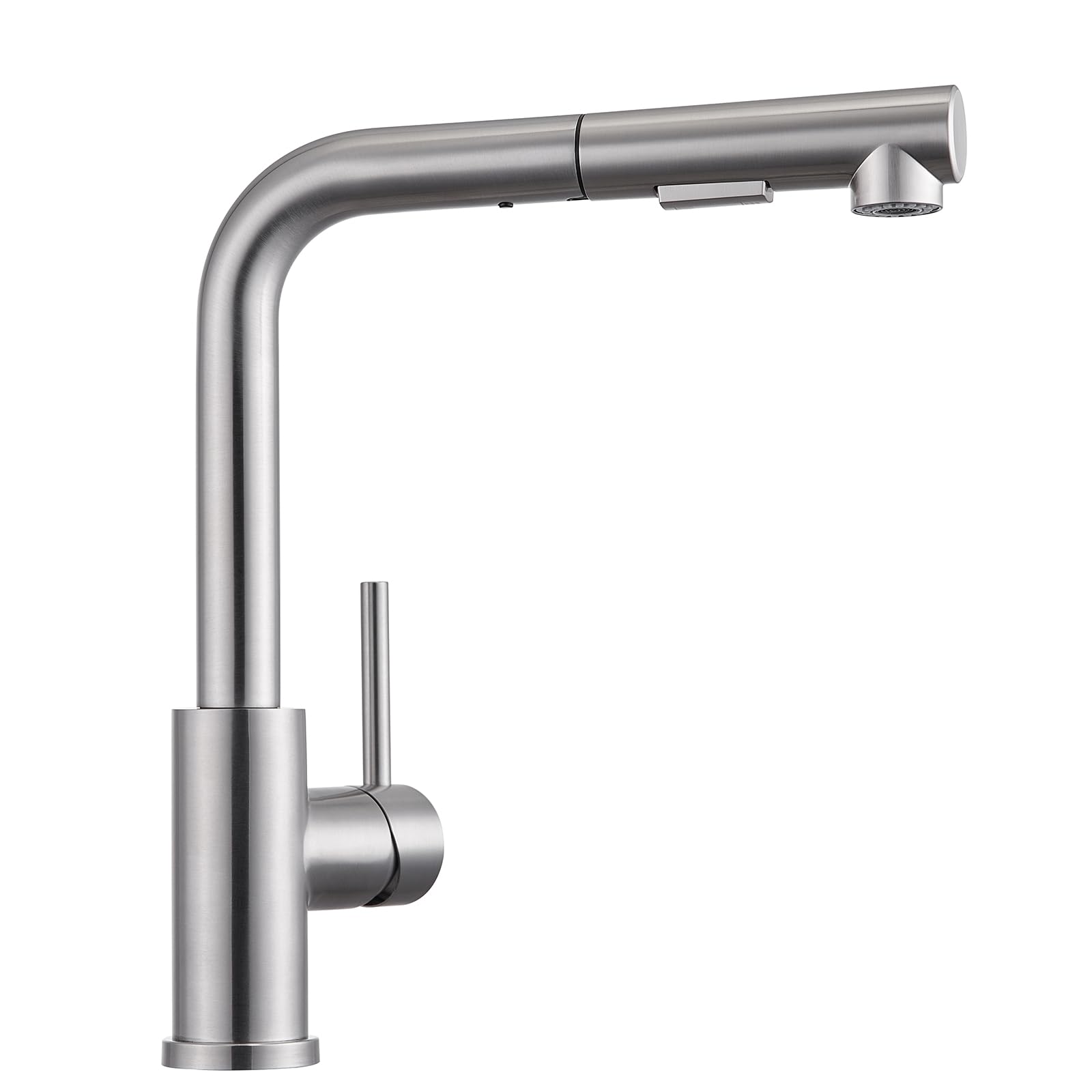 Rubinetto per Cucina, BONADE 3 Funzioni Miscelatore Cucina Estraibile in Acciaio Inossidabile, 360° Girevole Cucina Rubinetto Miscelatore Monocomando con Doccetta per Cucina Lavello