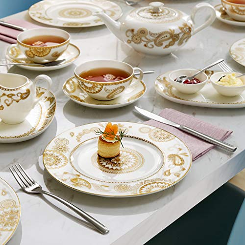 Foto von Villeroy & Boch - Piemont Besteckset 24-teilig Silber, Spülmaschinenfest, Besteck Set für 6 Personen, Besteckset Platin, Besteck, Edelstahl