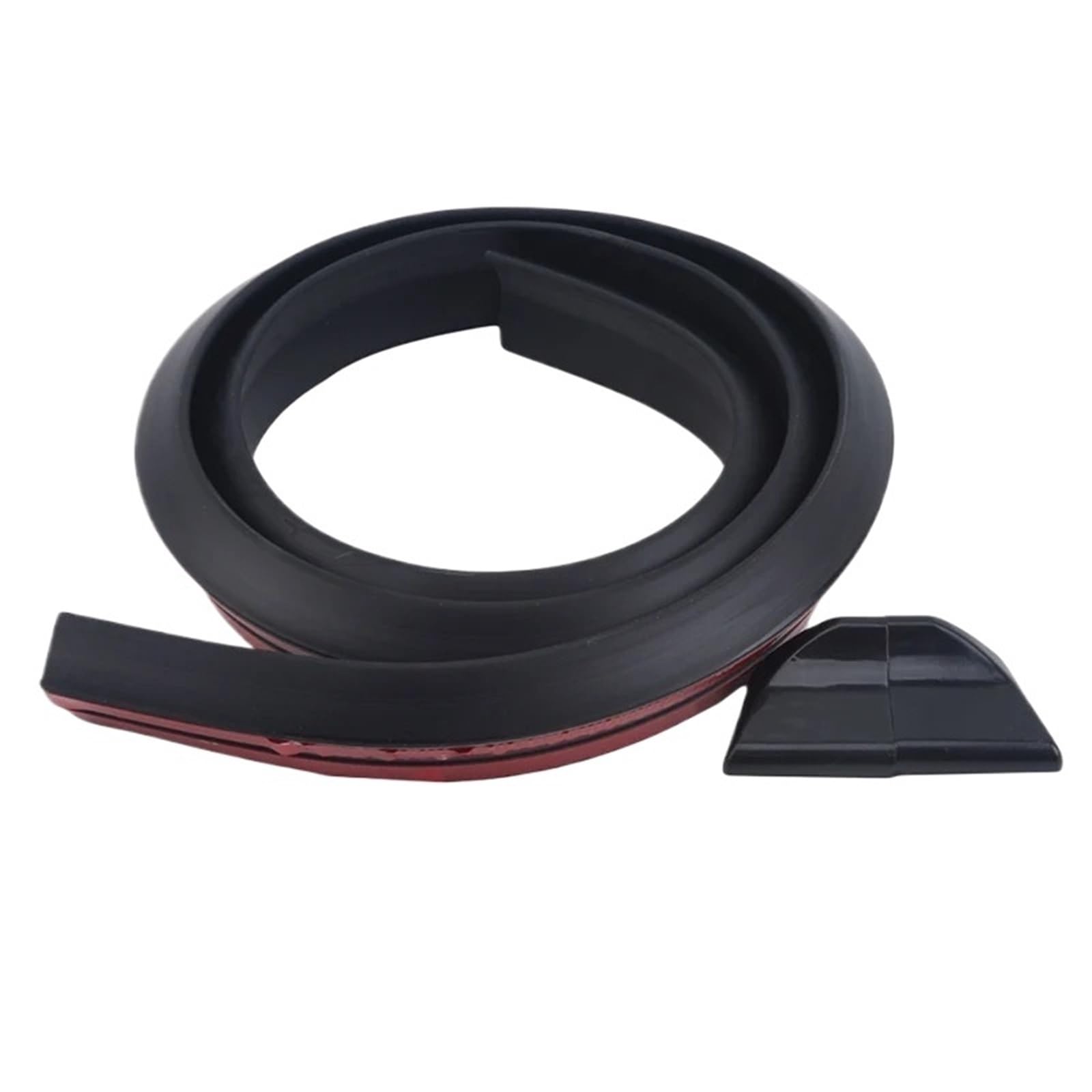 Spoiler dachowy Uniwersalny Spoiler Stylizacja samochodów 5D Spoilery z włókna węglowego Zamontuj Spoiler(Black matte)