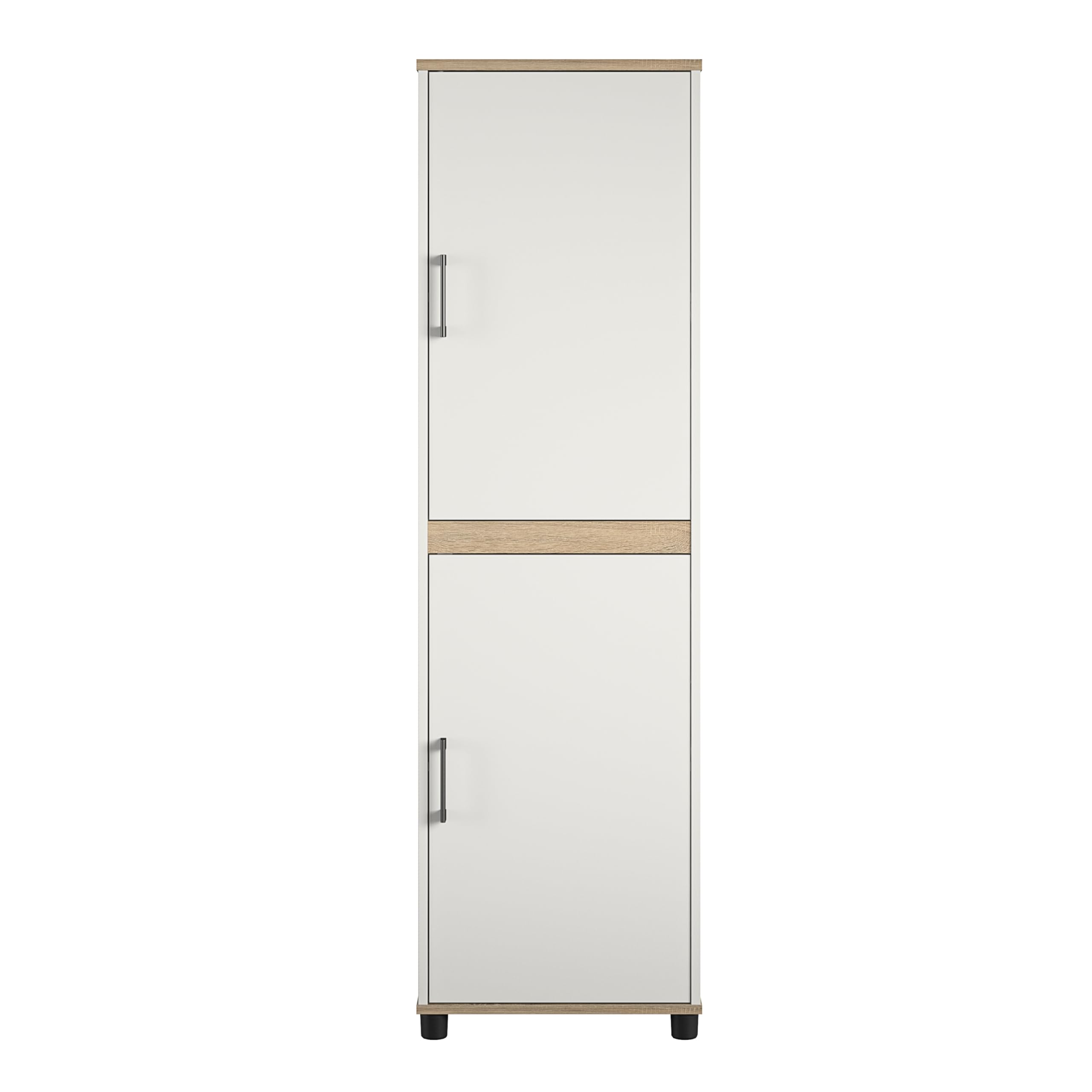Photo 1 of SystemBuild Whitmore 2 Door Kitchen Pantry Cabinet in White
