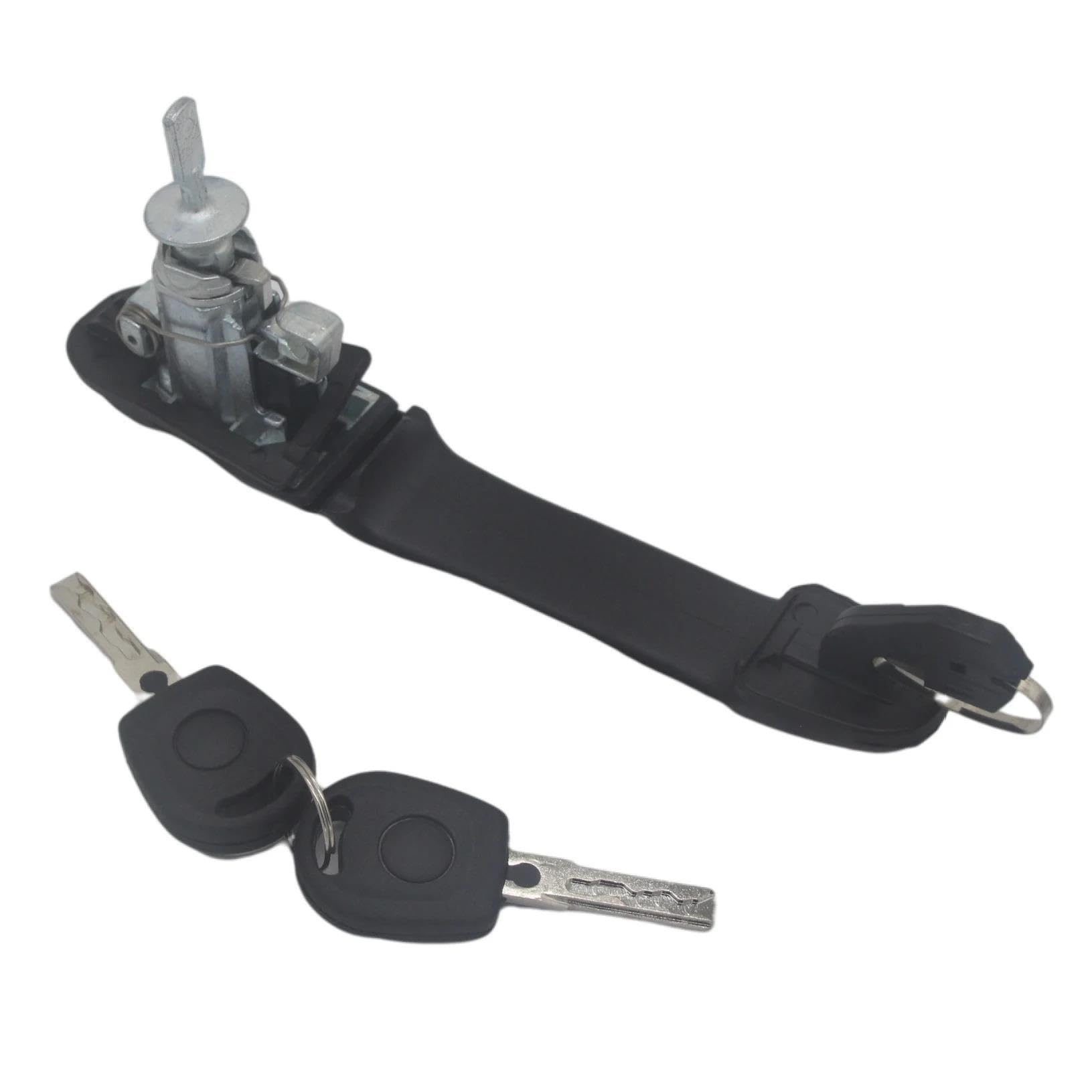 GFVFGNLNNA Front Left Right Door Handles with Lock Barrel 6K0837205 6K0837206 for VW for Sharan 1995 1996-2010