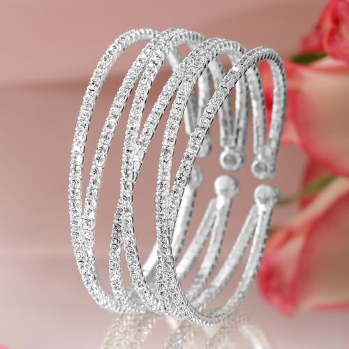 Image of Rubans Multi Layered Bracelet Trendy Jewellery Gift for Women & Girls