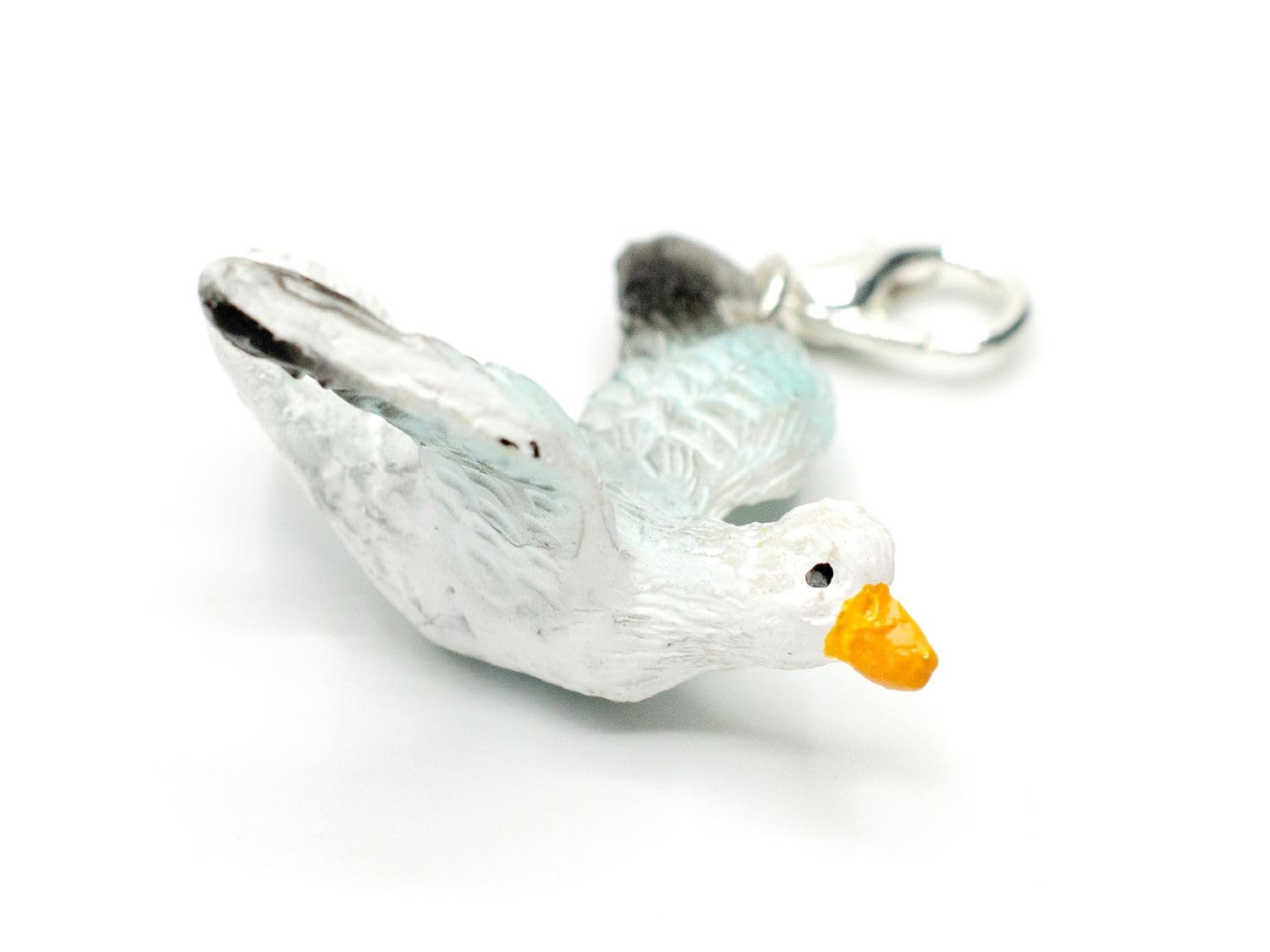 Miniblings pinguino pinguino orecchini orecchini Pinguino Polo Sud Antartide Zoo Girls - gioielli moda d' fatto a mano placcato I Orecchini