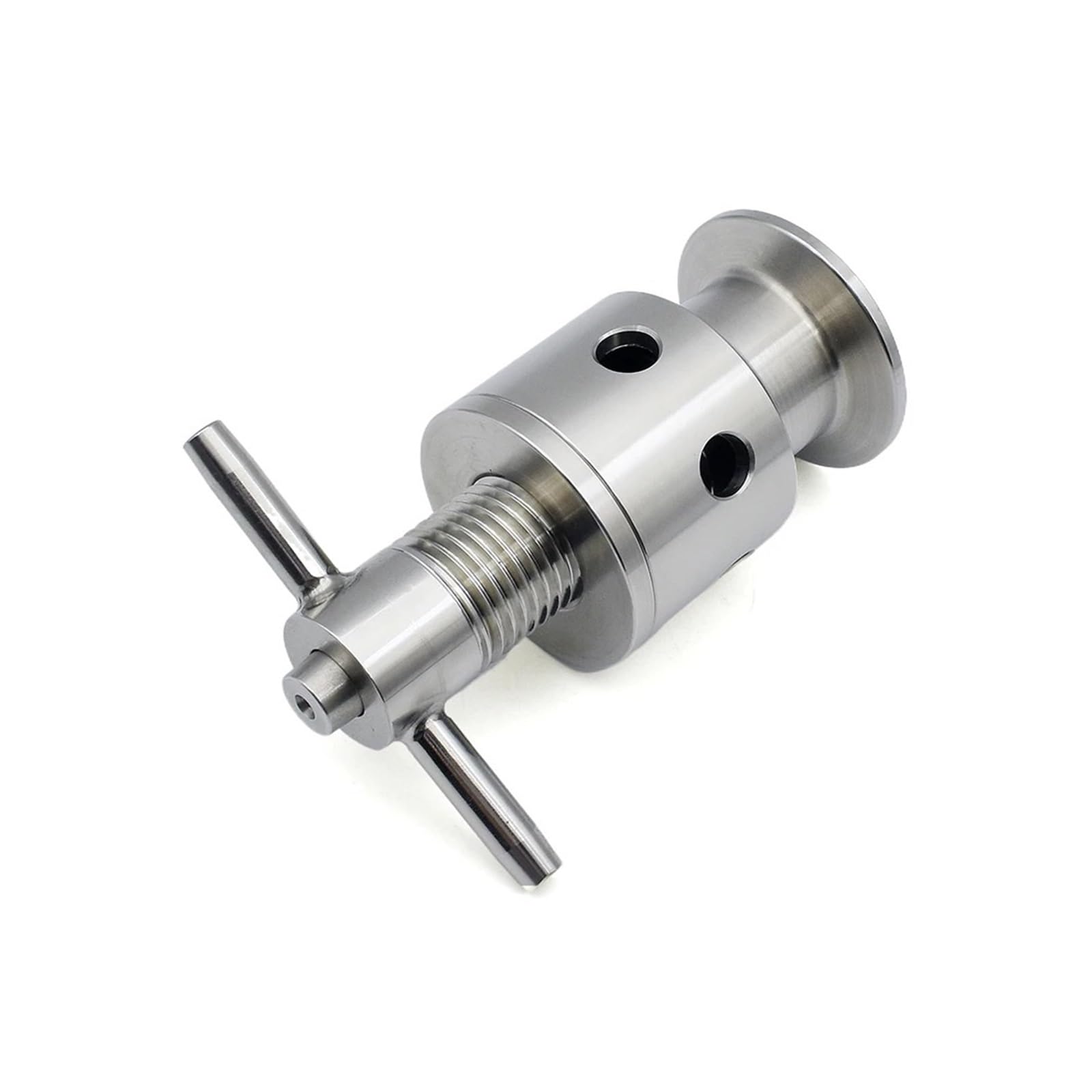 Valvola Sicurezza Ottone Valvola di sicurezza Tri Clamp SS304 da 1,5" | Valvola di sicurezza limitatrice di pressione regolabile con diametro esterno del tubo 50 mm
