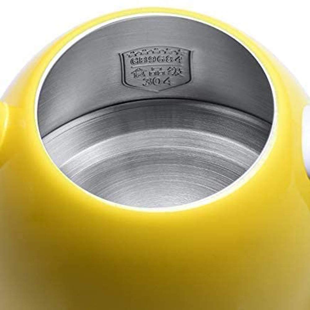 Hervidor Eléctrico de Acero Inoxidable 0L 304 con Temperatura Del Agua Cmedidor de Control Calefacción Rápida para el Hogar Tetera Eléctrica Hopeful