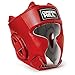 GREEN HILL CASCO DE BOXEO SPARRING PROTECCIÓN DE PÓMULOS MEJILLAS BOXING NEGRO ROJO AZUL (Rojo, M)