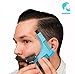 Beard Shaping Tool Template - Stencil Guide for Line Up & Edging - Grooming & Styling Facial Hair Comb - Beards, Goatees, Mustaches, Neck, Jawline & Hair Line - by Beardtopia