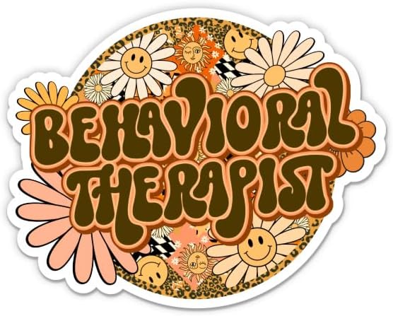 Therapist Sticker Amazon.com: Behavioral Therapist Stickers - 2 Pack - Waterproof Vinyl ...