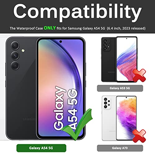 Coque étanche Samsung A54 5G évite les casses d'écran