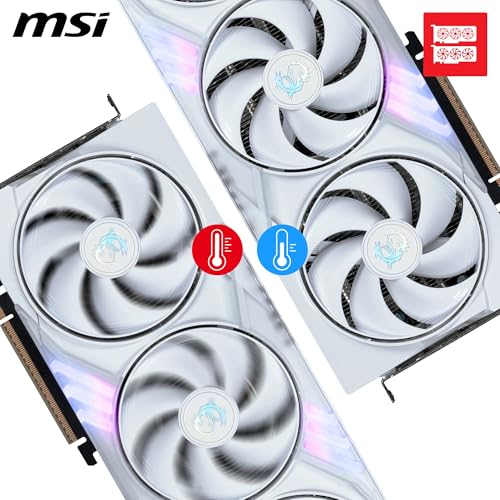 Image of MSI GeForce RTX 5060 Ti 16G Gaming Trio OC White - 12GB GDDR7 (28Gbps /128-bit), PCIe 5, Boost: 2647 MHz, HDMI 2.1b, DisplayPort 2.1b