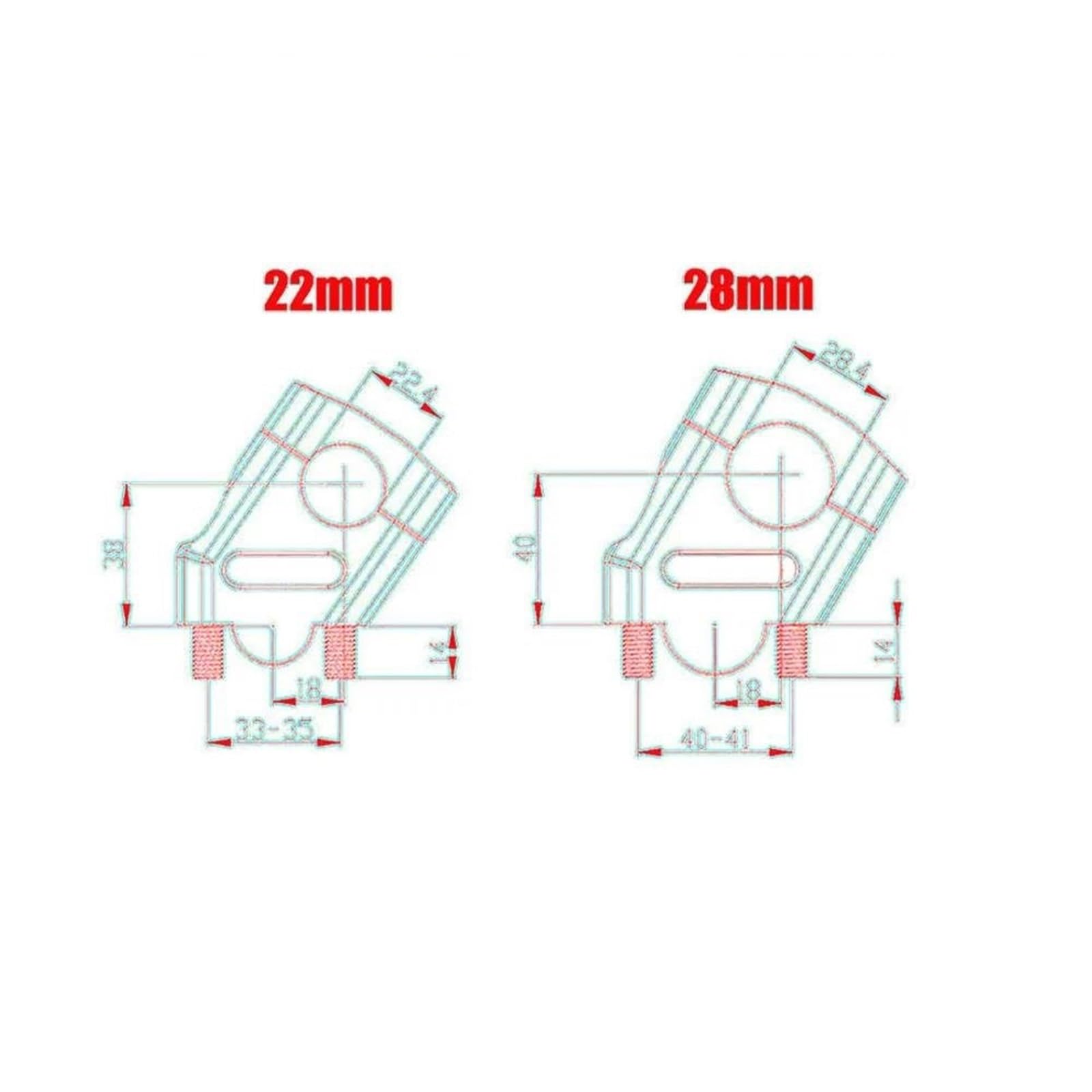 Elevador Manillar Elevadores De Manillar De Motocicleta para Suzuki GSX S1000 GX GSX-S 1000GX 2024 Abrazadera De Montaje Elevado Extensión Elevada Abrazadera Manillar(Negro 22MM)