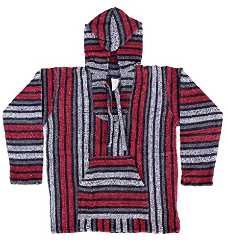 Baja Direct Mexican Baja Hoodie Hippie Surf Poncho Sweater Sweatshirt Pullover Jerga thumb #4