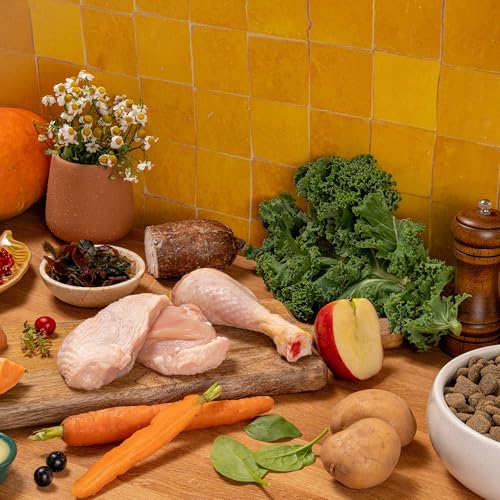 Pooch & Mutt - Senior, Getreidefreies Hundetrockenfutter, Huhn & Superfood Mischung, 1,5 kg