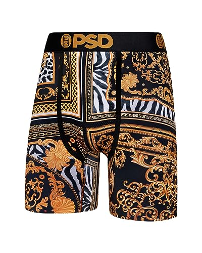 PSD Men's Quad Lux Boxer Briefs, Multi, XL