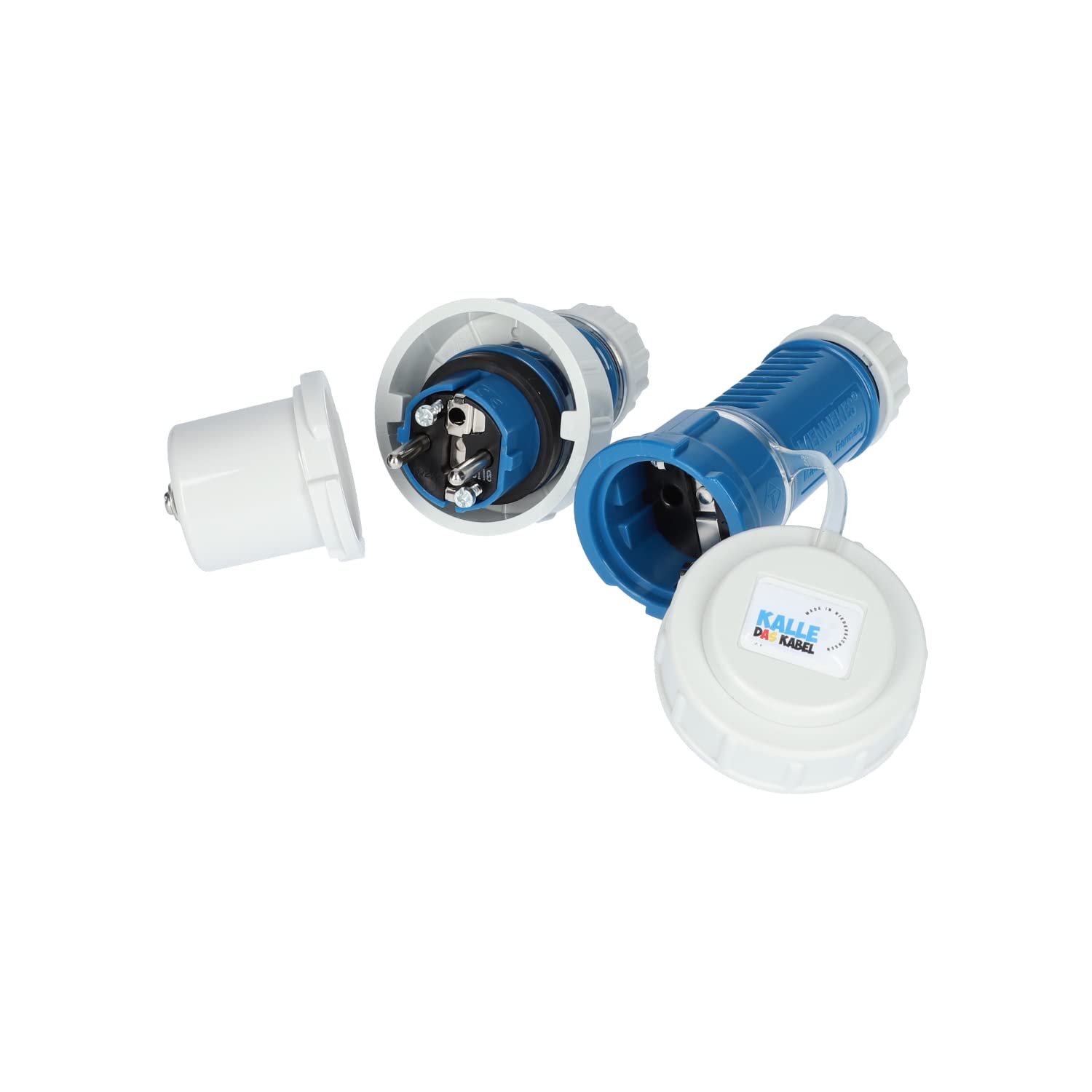 KALLE DAS KABEL Aquasafe Rallonge étanche en polyuréthane 230 V IP68 H07BQ-F 3G 2,5 mm² 50 m