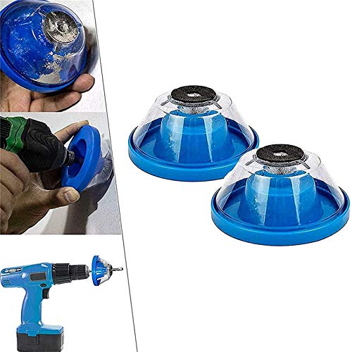 Staubschutz für elektrische Bohrhammer, Staubschutz für Schlagbohrer, Staubsammler für Bohrmaschine, Staubbehälter für Lochsäge (2 STK)