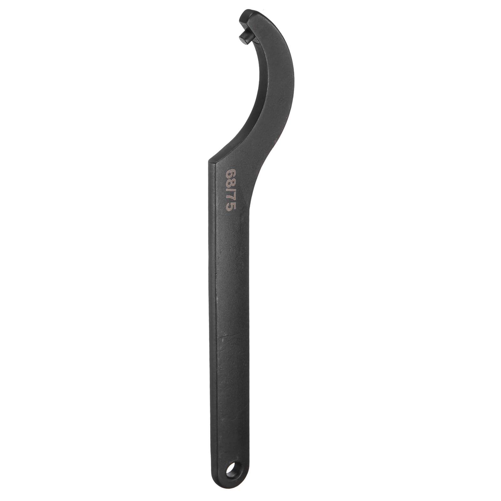 QUARKZMAN C Hook Spanner Wrench, 68-75mm C Pin Motocyklowy Nakrętka Chrom Wanad Spanner Narzędzie do kluczy z 6 mm okrągłą głowicą do maszyn, pojazdów, mechaników