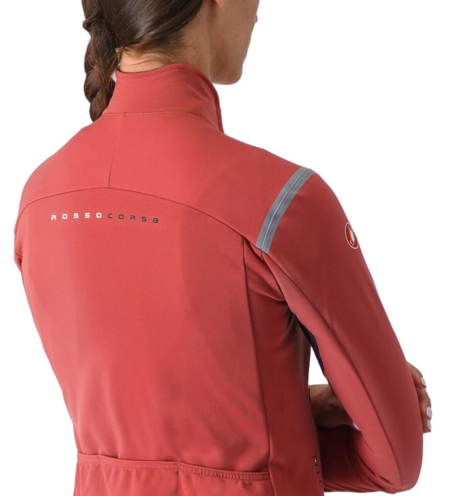 CASTELLI Idealna kurtka rowerowa RoS 2 W, wodoodporna, oddychająca, wysoka wydajność, ochrona przed deszczem i zimnem