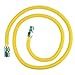 BrassCraft CSSC54-72 P 1/2-Inch FIP x 1/2-Inch MIP x 72-Inch ProCoat Gas Appliance Connector, 5/8-Inch, OD 86,000 BTU