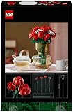 LEGO Botanicals Le Bouquet de Roses - Fleurs Artificielles - Set de Construction pour Adulte - Accessoires de Décoration pour Maison ou Bureau - Cadeau pour Femme ou Homme Passionné.e de Plantes 10328 - 4