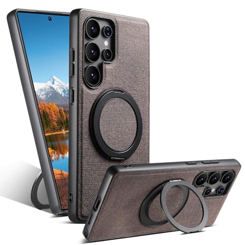 Coque Samsung S26 Plus marron idéale pour travailler en mains libres au bureau