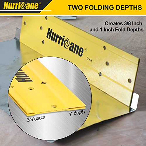 Hurricane 12 Inch Folding Tool, Sheet Metal Bending Tool For Hvac, Bending And Forming Metal #TOP3