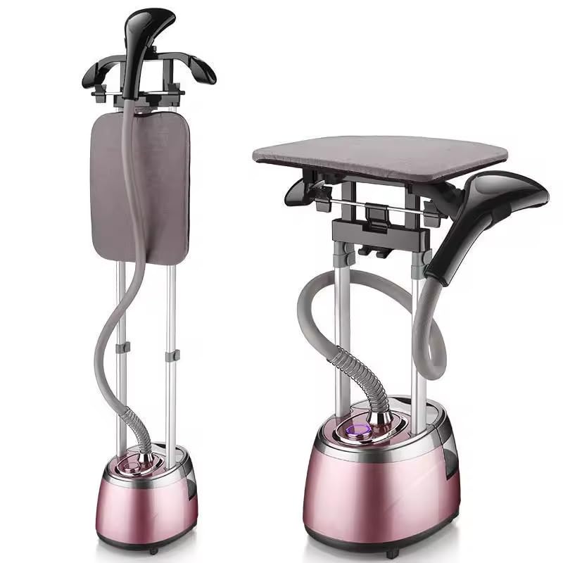 Breakode™ Garment Steamer for Clothes, Adjustable Height with Hanger 2000W, Steam Iron 40 Second Heating Time, Detachable Ironing Board, Sanitized Garment-Heat Insulated Steam Hose