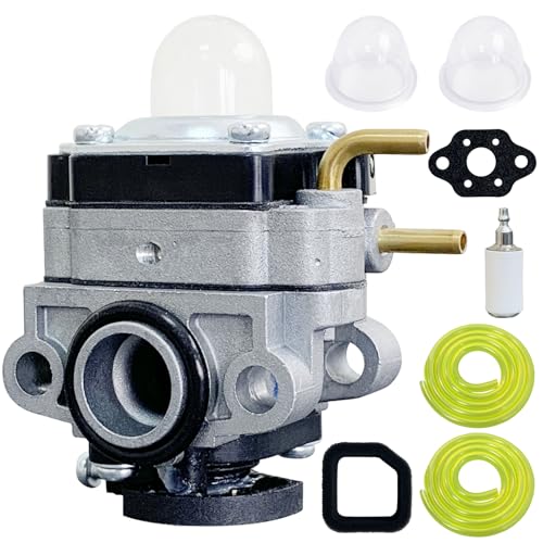 Ruixing OEM 753-06258A 753-06220 Carburetor for Troy Bilt TB146EC TB525EC TB575EC TB590EC TB525ES TB539ES String Trimmer MP429 MP479 BC509 SS418 Yard Machines Y4700EC Y4800EC 753-06220A 753-06258