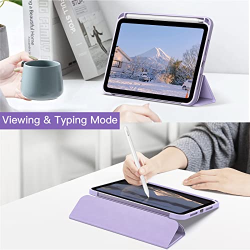 Image of JETech Case for iPad mini A17 Pro /6th Gen (2024 /2021), Purple
