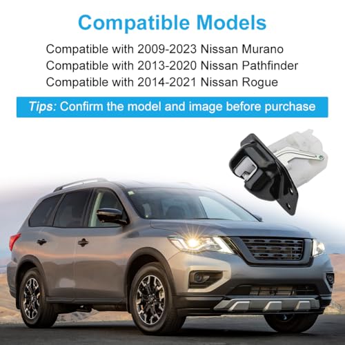 Image of WMPHE Trunk Lid Latch Lock Actuator Compatible with Nissan Murano Pathfinder Rogue 2009-2023 Replacement for 931-964 931964 905009NC0A 905009NC0B 905021AA0A 905024CL0A 905003JA1A 905003JA1B