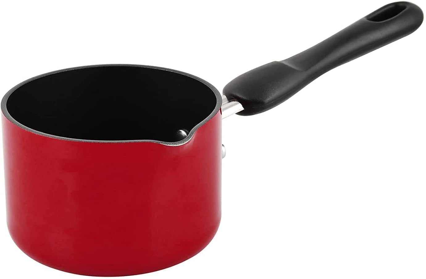 Prestige Classique 3X Ultra Tough Butter Warmer, 0.4 Ltr, 10 cm, red