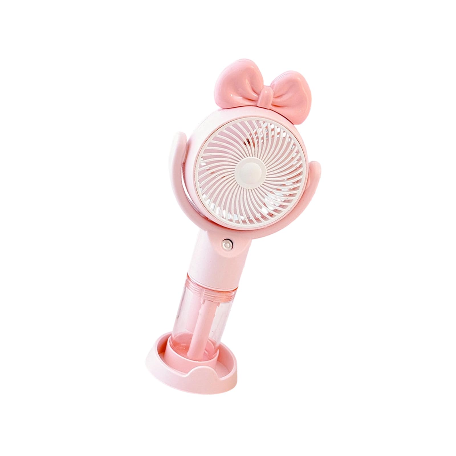 LXJLXD Portable Handheld Fan with Misting Sprayer, Rechargeable 500mAh, 3 Speeds for Travel Camping Outdoor Lightweigh Portable Fan