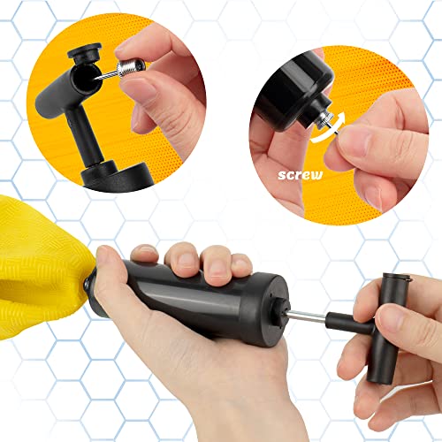 Homotte 4 Colors Playground Balls For Kids And Adults, 8.5 Inch Kick Balls Outside Balls Dodge Balls Handballs Wall Balls Set For Indoor & Outdoor Yard Lawn With Hand Pump #TOP2