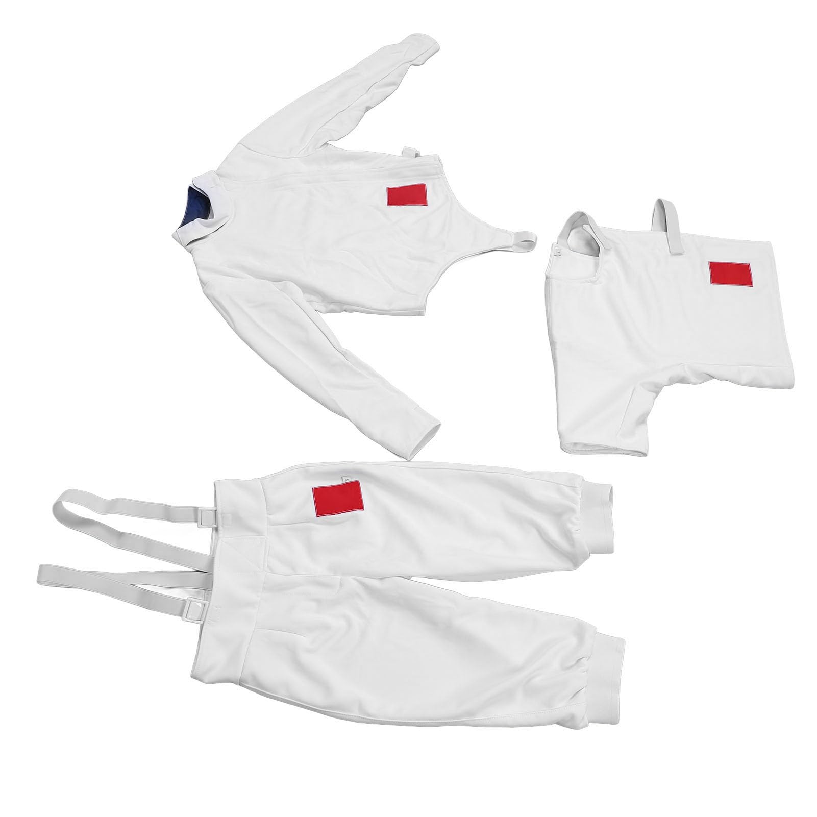 Traje de Uniforme de Esgrima CE350N Certificado para Niños y Jóvenes Ajuste Personalizable Transpirable