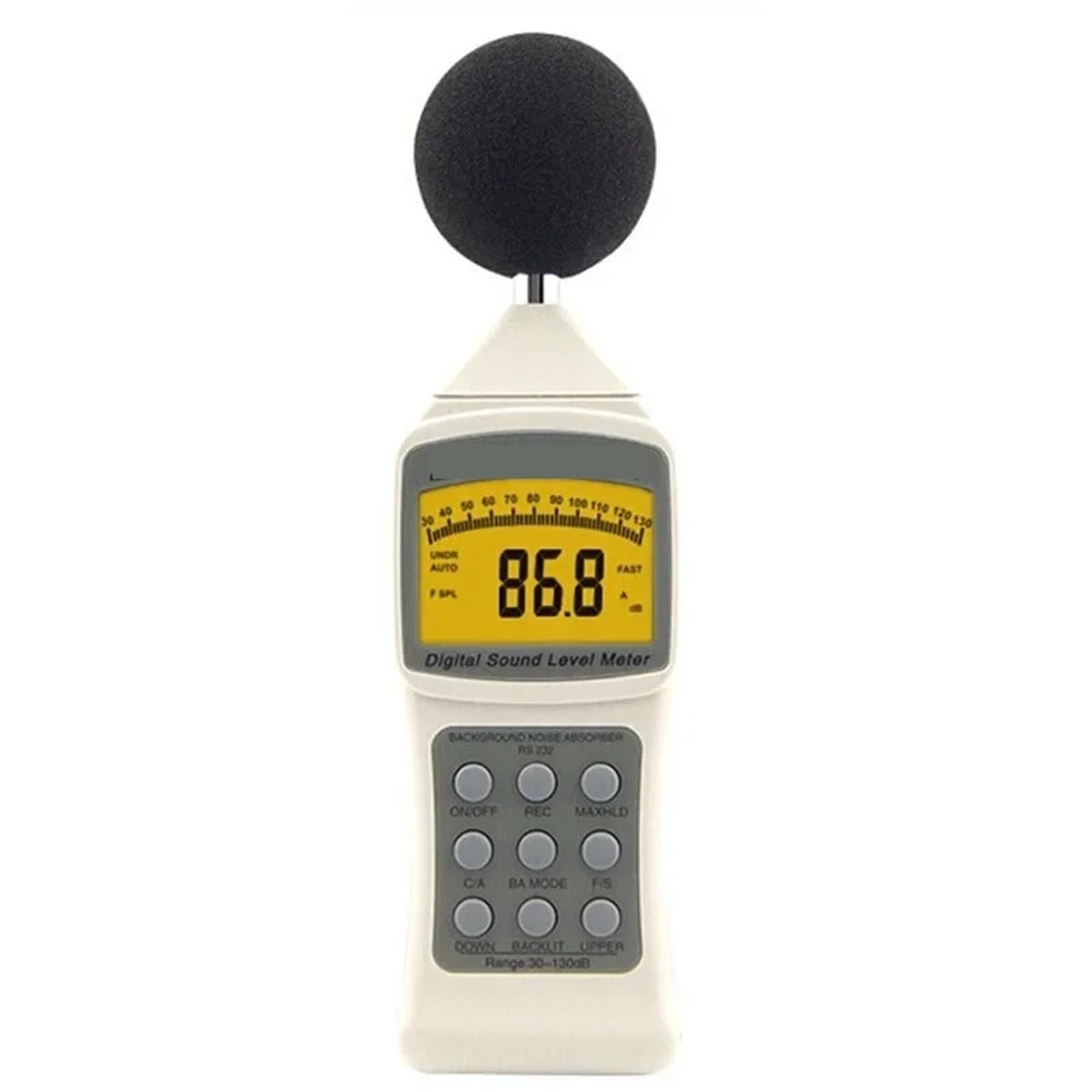 Edede One Color Decibel Meter, Noise Meter Sound Level Meter Noise Tester